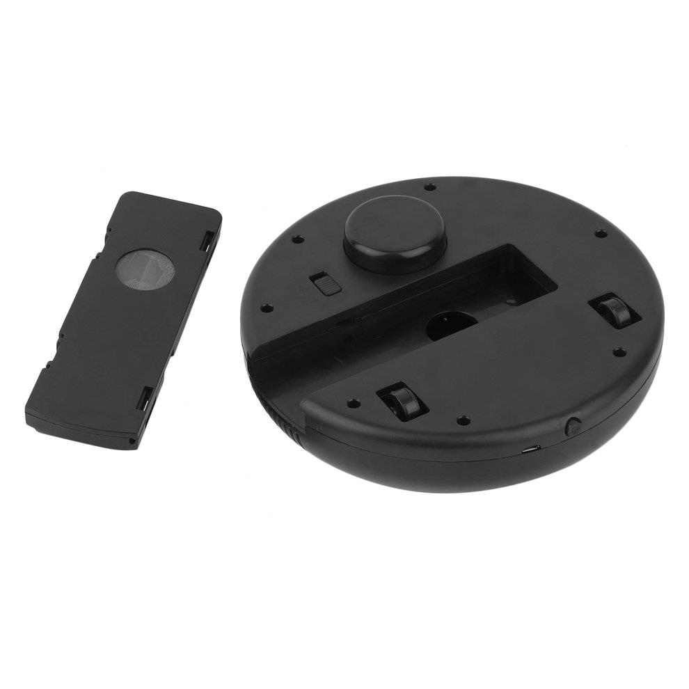 Mini Intelligent Electric Automatic Round Smart Sweeping Robot Vacuum Cleaner - Black