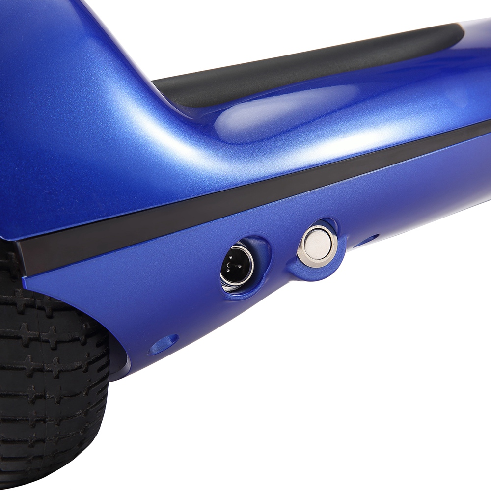 [DE Stock]Megawheels TW01S-1-Blue Electric Self Balance Scooter 6.5 Inch 4000MAH With Bluetooth Interlayer LED - Bule + Black