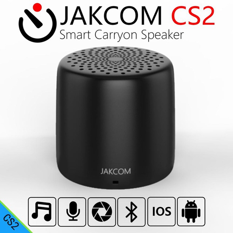 JAKCOM CS2 Mini Bluetooth Speaker Smart Carryon with Remote Control Selfie Microphone - Black