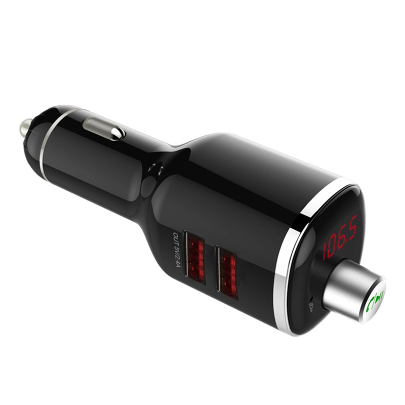Earldom BC23 Dual USB Car Charger Bluetooth Handsfree Call