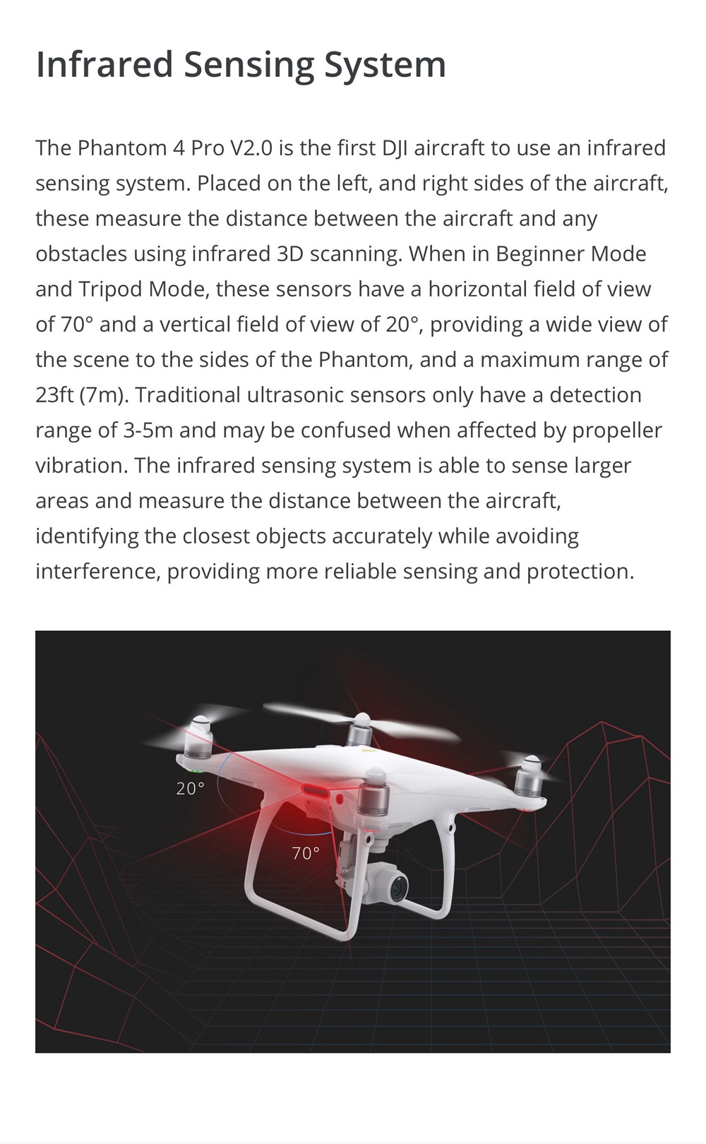 DJI Phantom 4 Pro V2.0 4K Camera 1-inch 20MP Exmor R CMOS Sensor OcuSync VTX System FPV RC Quadcopter  RTF