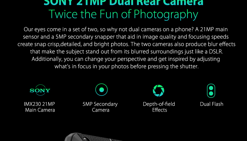 [HK Stock]Ulefone Power 5 6.0 Inch 4G Smartphone MTK6763 Soc 6GB 64GB 21.0MP+5.0MP Dual Rear Cameras Android 8.1 Wireless Charge Face ID 13000mAh - Black