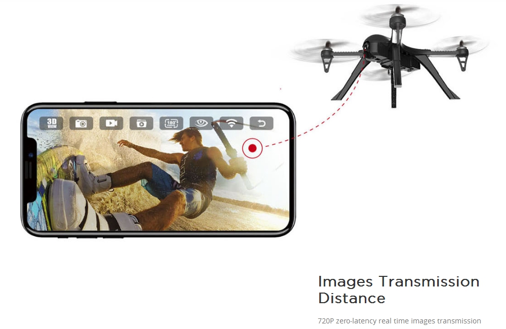 MJX Bugs 3 Spare Parts C5020 5G Wifi 720P Wide-angle FPV Camera