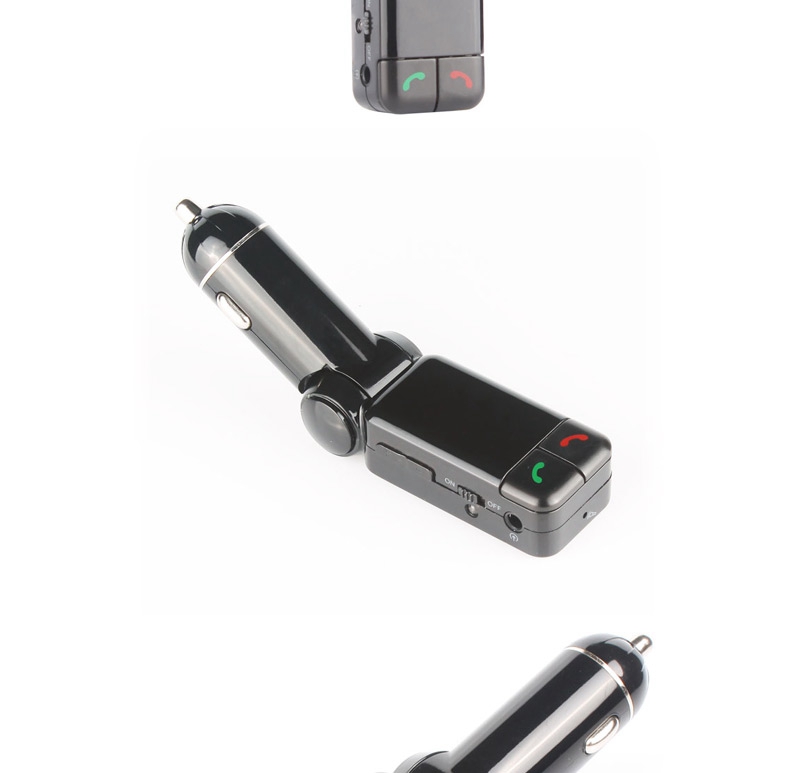 Earldom BC06 Dual USB Car Charger Bluetooth Handsfree Call