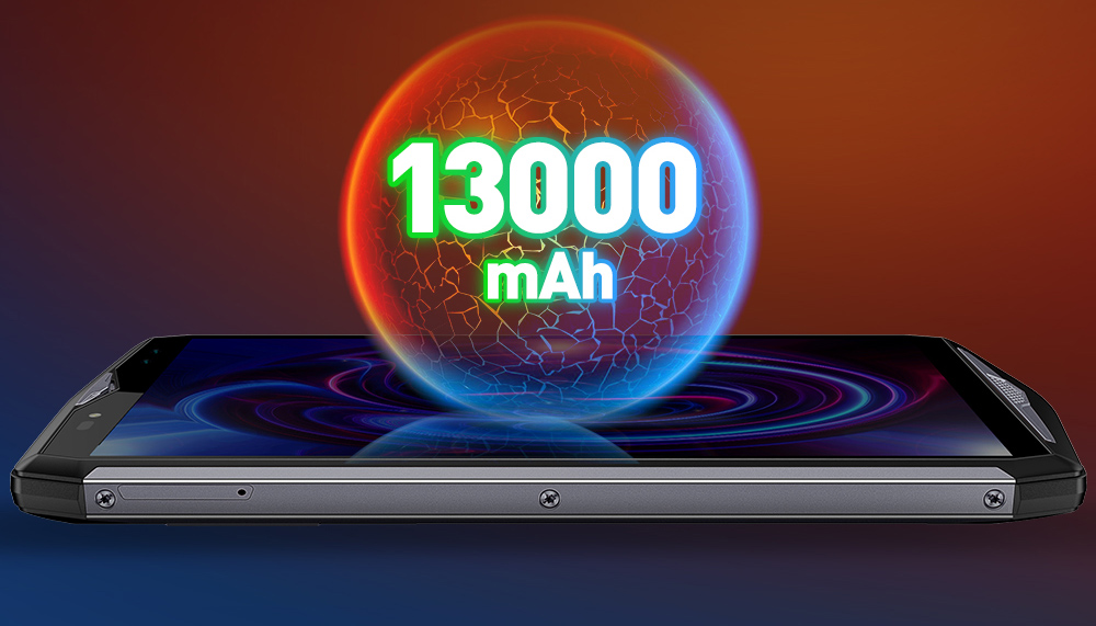 [HK Stock]Ulefone Power 5 6.0 Inch 4G Smartphone MTK6763 Soc 6GB 64GB 21.0MP+5.0MP Dual Rear Cameras Android 8.1 Wireless Charge Face ID 13000mAh - Black