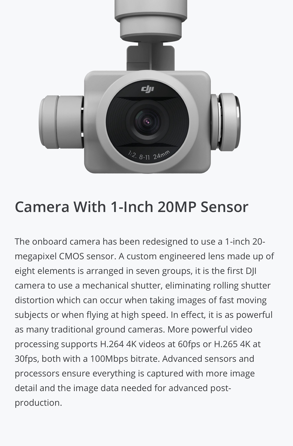 DJI Phantom 4 Pro V2.0 4K Camera 1-inch 20MP Exmor R CMOS Sensor OcuSync VTX System FPV RC Quadcopter  RTF