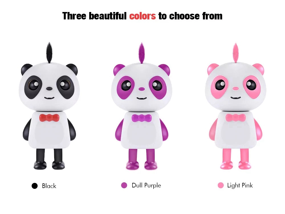 Music Panda Bluetooth Music Intelligent RC Robot Kid Toys - Pink