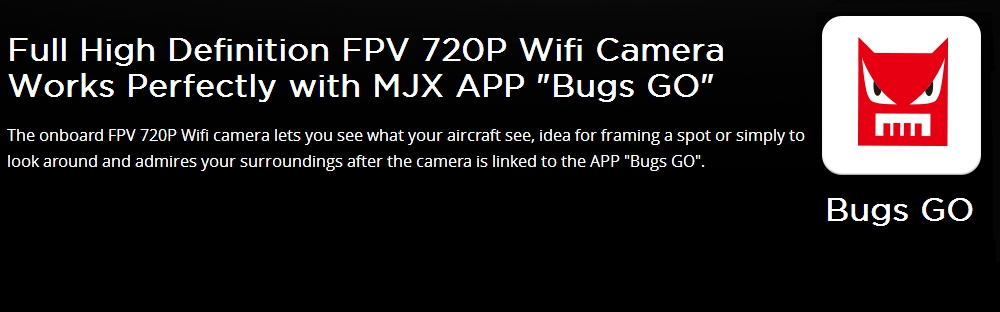 MJX Bugs 3 Spare Parts C5020 5G Wifi 720P Wide-angle FPV Camera