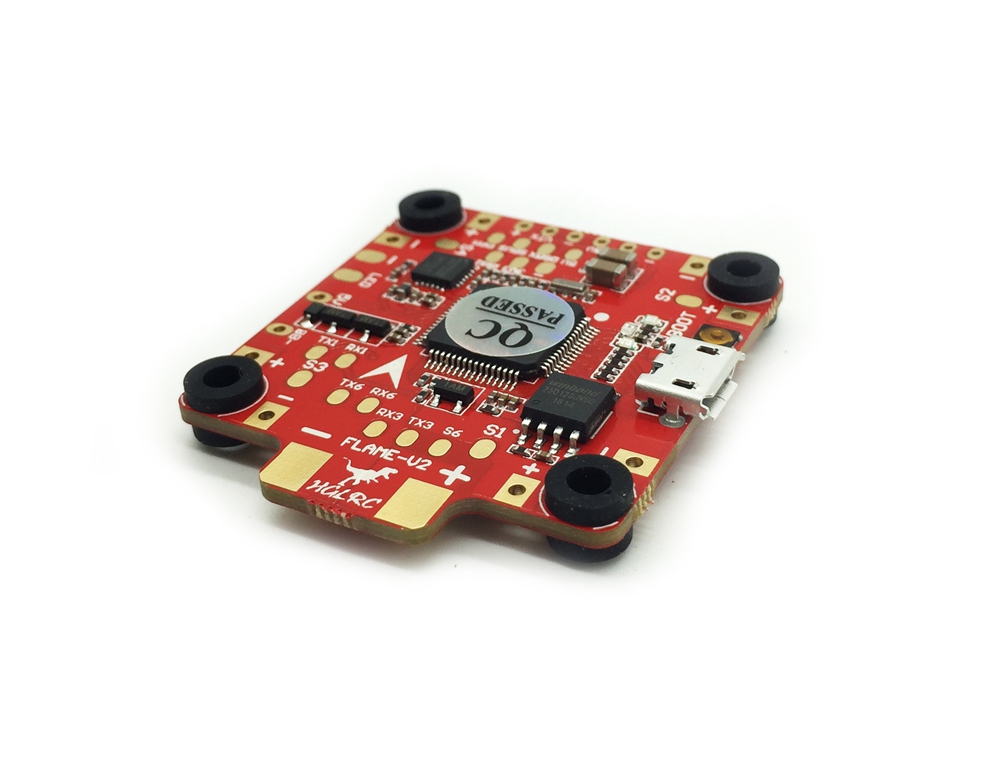 HGLRC F4 FLAME V2 Flight Controller AIO OSD 5V/3A BEC PDB for RC Drone