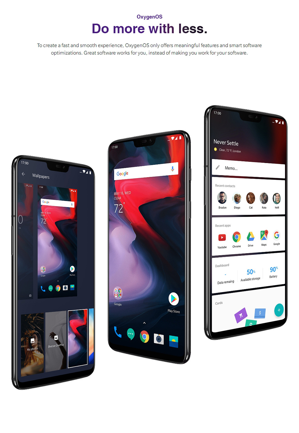 Oneplus 6 6.28 Inch Full Screen 4G Smartphone Snapdragon 845 Soc 8GB 128GB 20.0MP+16.0MP Dual Rear Cameras Android 8.1 NFC Dash Charge Type-C - Mirror Black