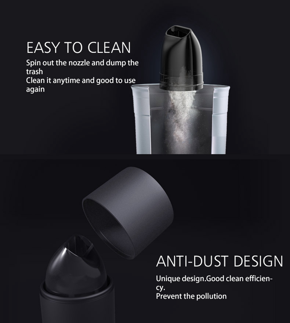 Autobot ABV001 4200PA Car Vacuum Cleaner Wireless Portable Handheld Wet Dry Multifunctional - Black