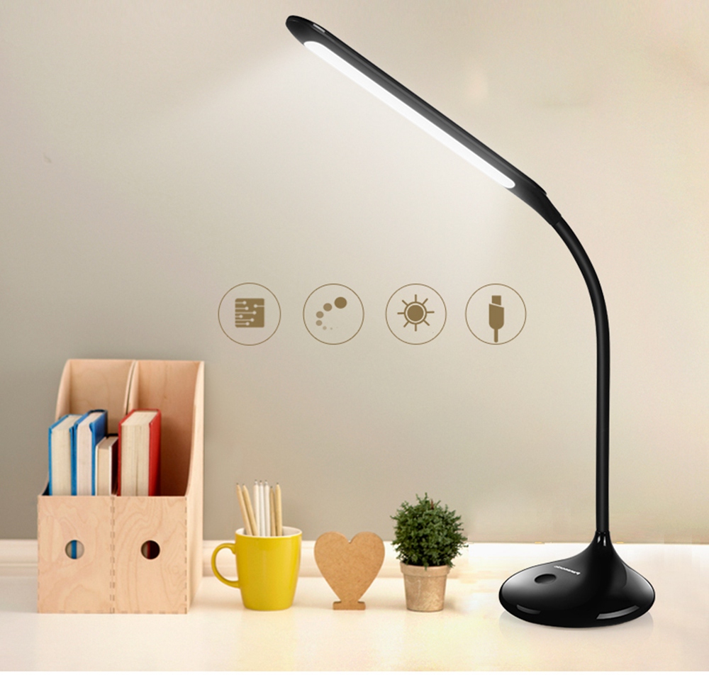 Panasonic HHLT0220 Eye Protection LED Desk Lamp USB Charging