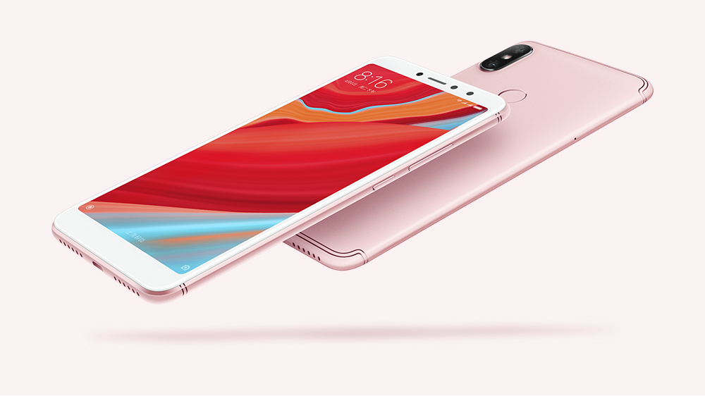 [HK Stock][Official Global Version]Xiaomi Redmi S2 5.99 Inch 4G LTE Smartphone Snapdragon 625 Soc 3GB 32GB 12.0MP+5.0MP Dual Rear Cameras MIUI 9 18:9 Full Screen Touch ID - Gold
