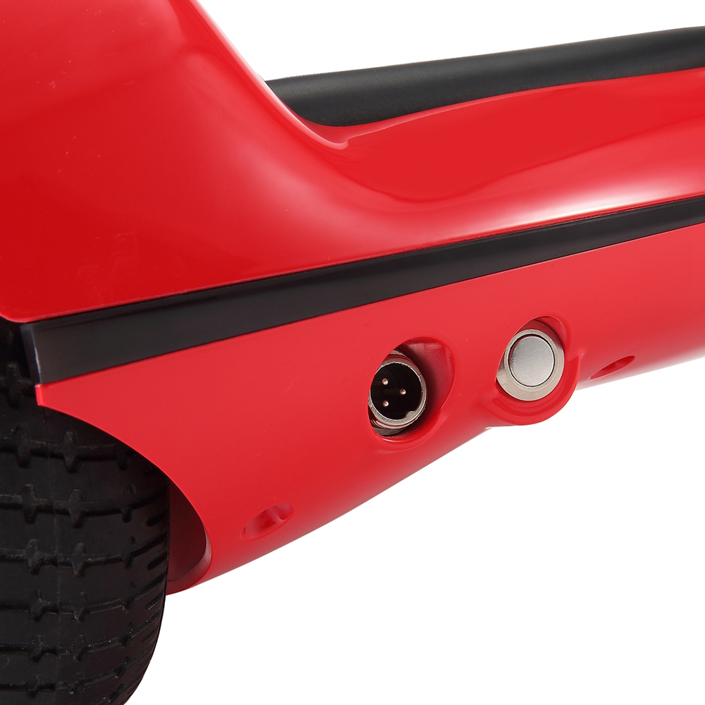 [DE Stock]Megawheels TW01S-1-Red Electric Self Balance Scooter 6.5 Inch 4000MAH With Bluetooth Interlayer LED - Red + Black