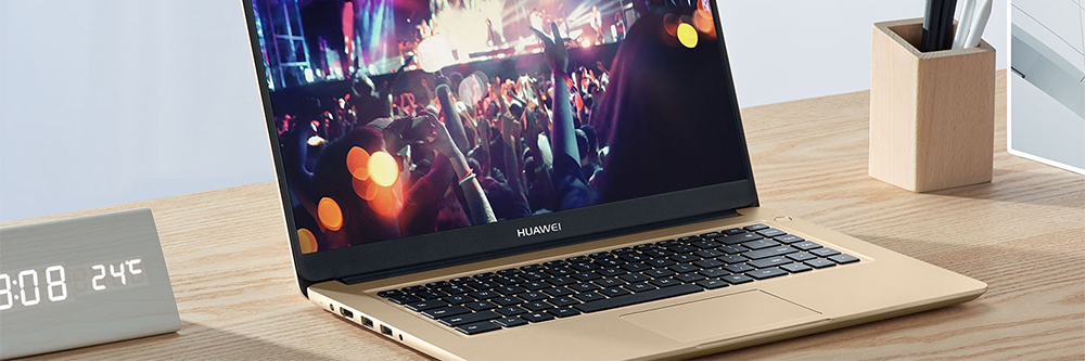 Huawei MateBook D Laptop Intel Core i5-8250U Quad Core GeForce MX150 2GB DDR5 15.6" 1920*1080 Windows 10 8GB RAM 256GB SSD - Black