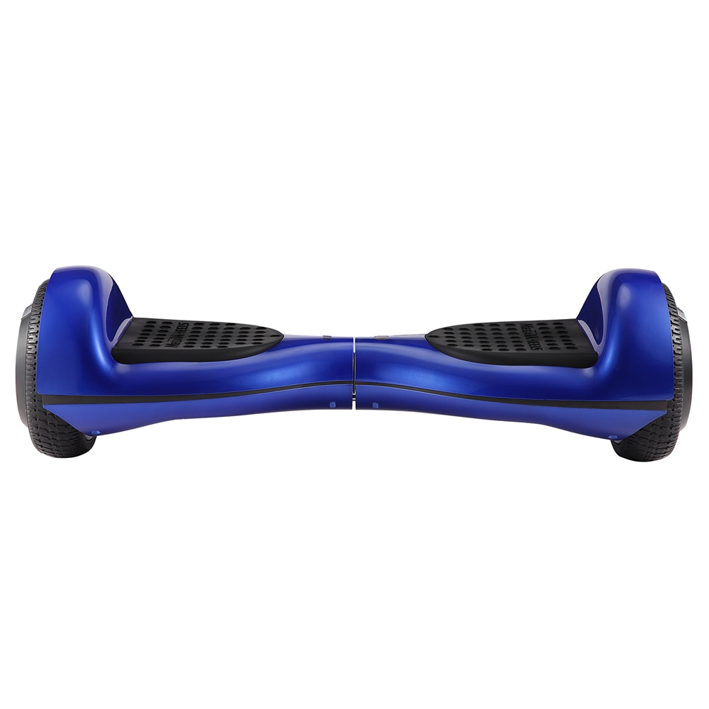 [DE Stock]Megawheels TW01S-1-Blue Electric Self Balance Scooter 6.5 Inch 4000MAH With Bluetooth Interlayer LED - Bule + Black