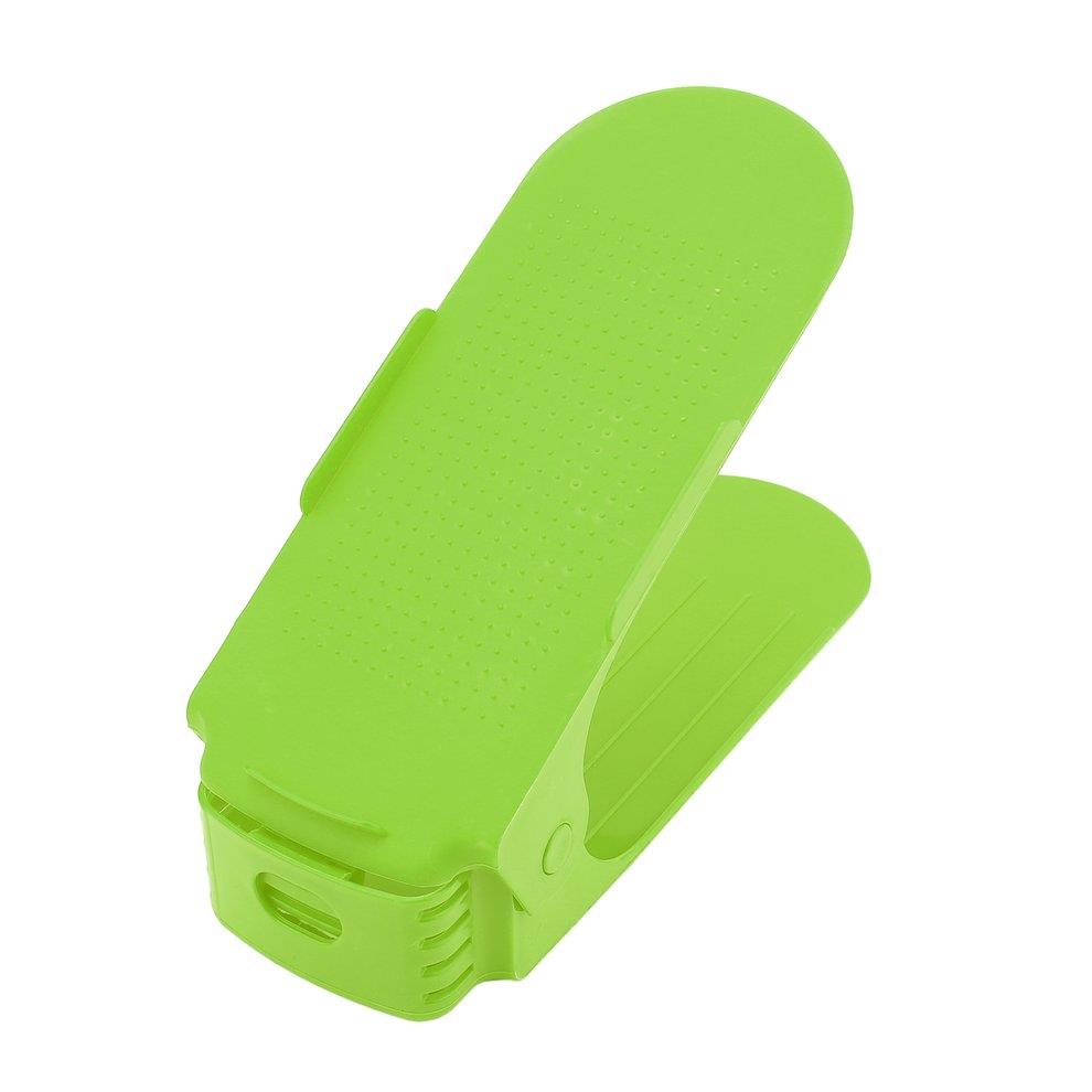 Modern Double Cleaning Storage Shoes Rack Green