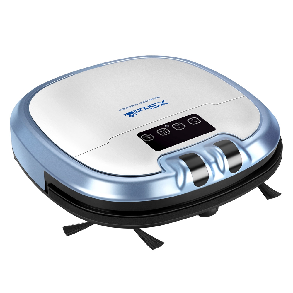 XShuai HXS-C3 Robotic Vacuum Cleaner HEPA Filter 1000Pa Suction Video Call Function Motion Detection works with Amazon A