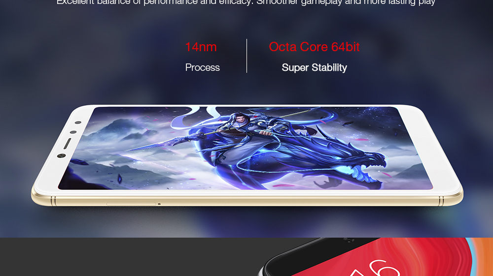 [HK Stock][Official Global Version]Xiaomi Redmi S2 5.99 Inch 4G LTE Smartphone Snapdragon 625 Soc 3GB 32GB 12.0MP+5.0MP Dual Rear Cameras MIUI 9 18:9 Full Screen Touch ID - Gold