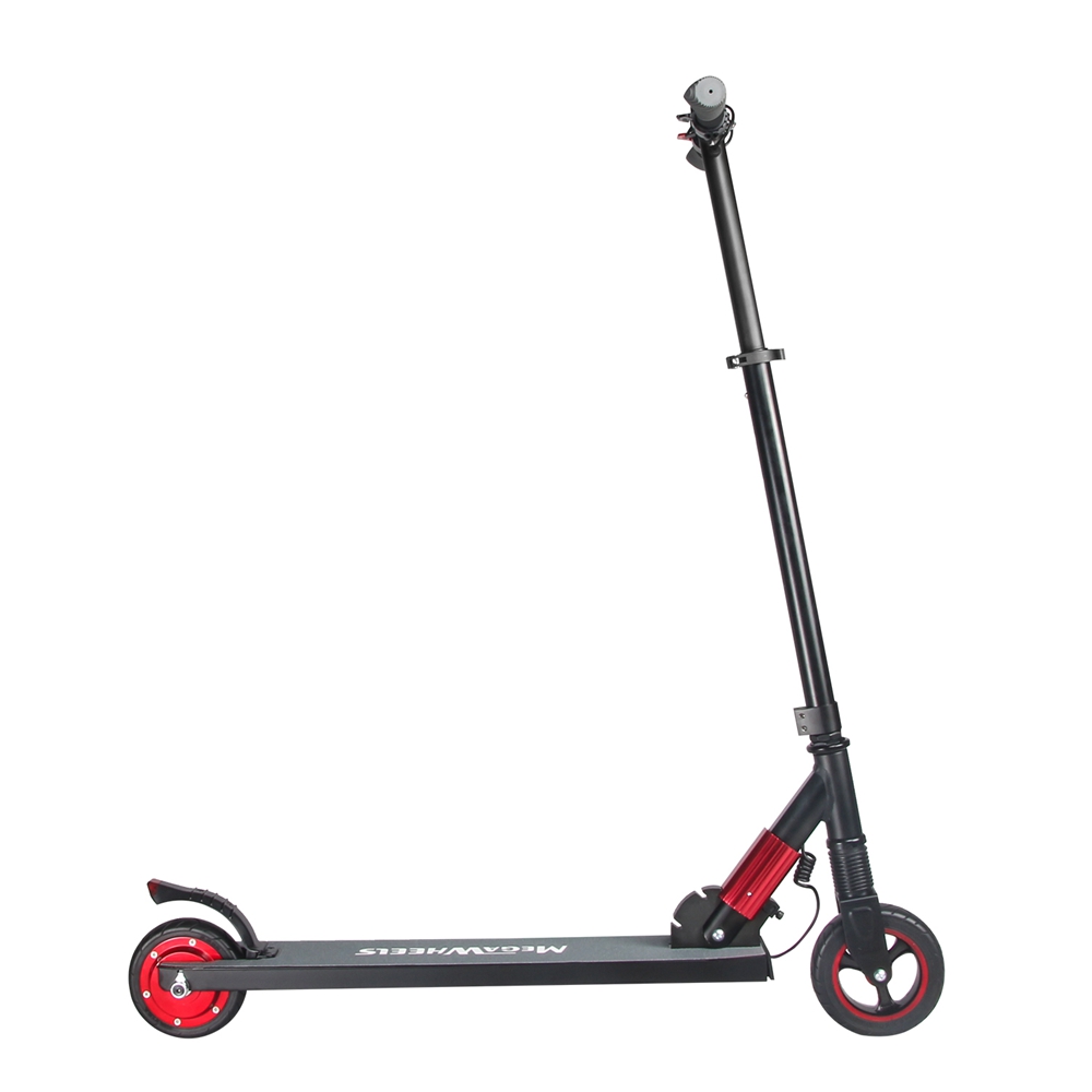 [DE Stock]EU Version Megawheels S1 Folding Electric Scooter E-ABS Technology Micro-Electronic Braking System - Red