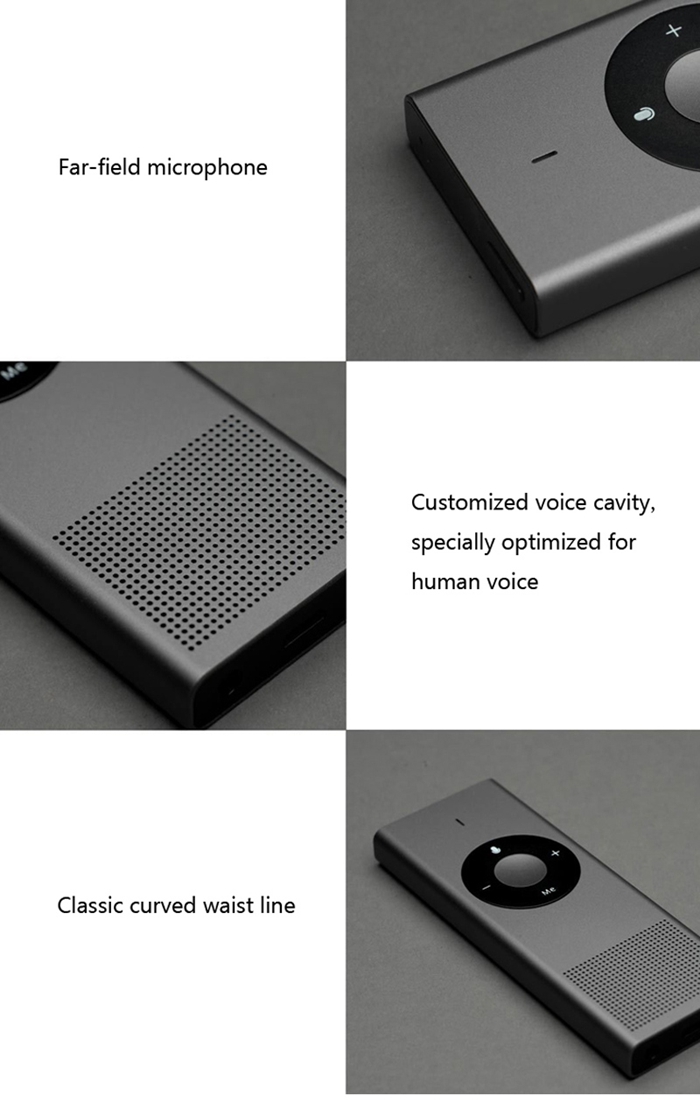 XIAOMI MY001CN Translator All-metal Body 14 Languages AI Global Travel Business Interpreter - Grey