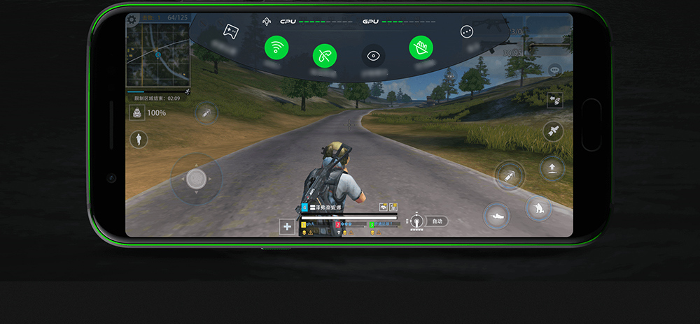 Xiaomi Black Shark Gaming Phone 5.99 Inch Smartphone Snapdragon 845 8GB 128GB  Android 8.0 OS 4G LTE - Black