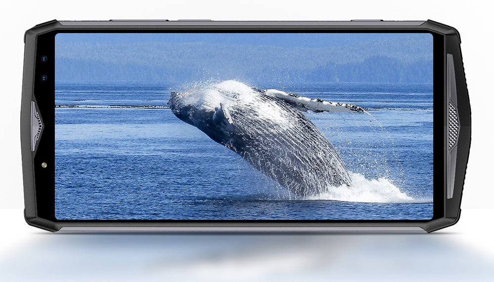 [HK Stock]Ulefone Power 5 6.0 Inch 4G Smartphone MTK6763 Soc 6GB 64GB 21.0MP+5.0MP Dual Rear Cameras Android 8.1 Wireless Charge Face ID 13000mAh - Black