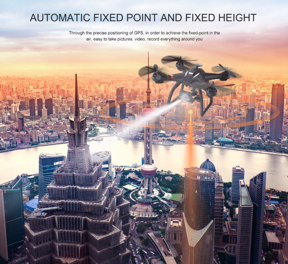 BAYANGTOYS X21 Dual GPS WIFI FPV Brushless Drone with FHD 1080P Camera Follow Me Mode RC Quadcopter RTF