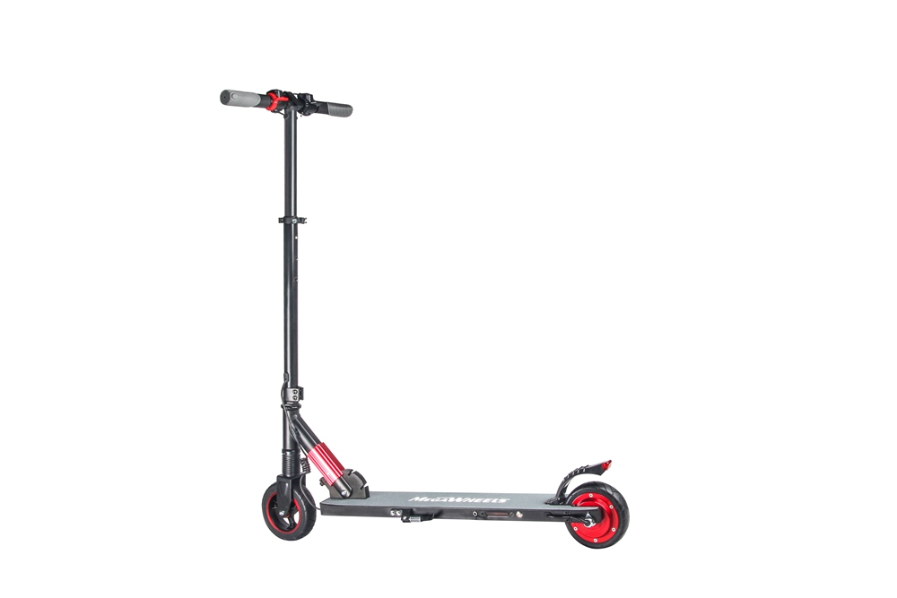 [DE Stock]EU Version Megawheels S1 Folding Electric Scooter E-ABS Technology Micro-Electronic Braking System - Red