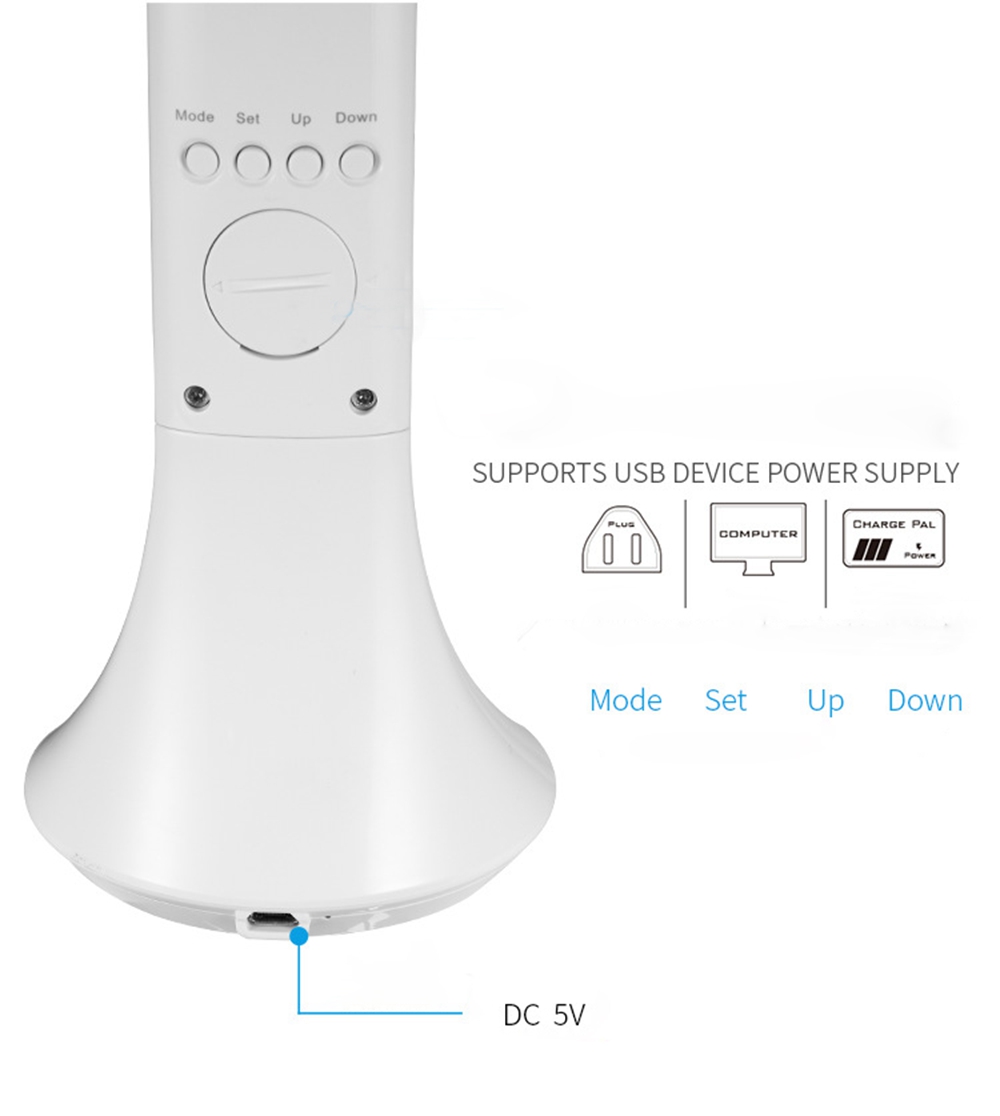 Joyroom JR-CY179 Led Eye Protection Lamp Desk Lamp Wanli Year Charge Table Lamp - White