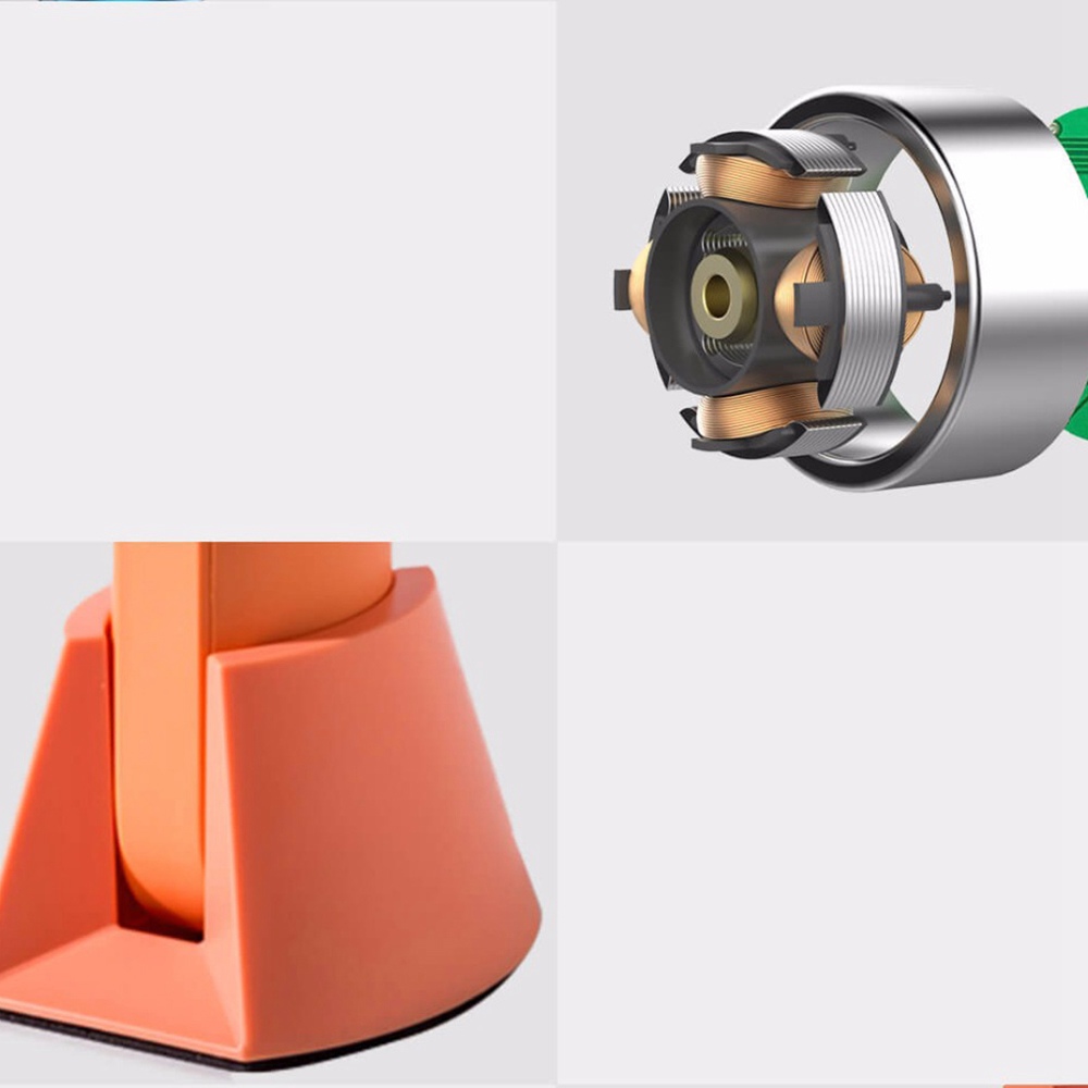 Xiaomi VH Portable Handheld Fan Seven Fan Blade 3 Grear USB Rechargeable Fan -Green