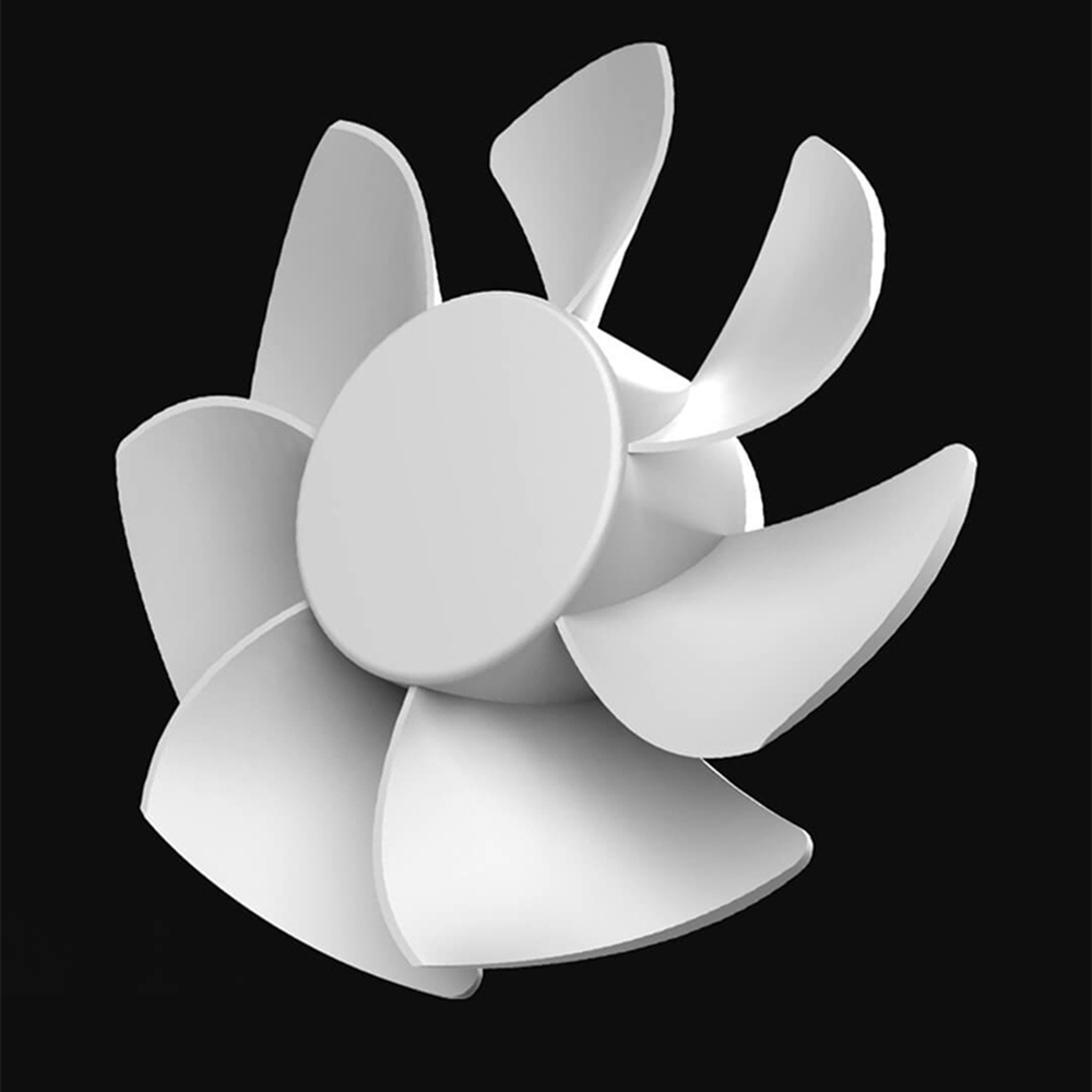 Xiaomi VH Portable Handheld Fan Seven Fan Blade 3 Grear USB Rechargeable Fan -Green