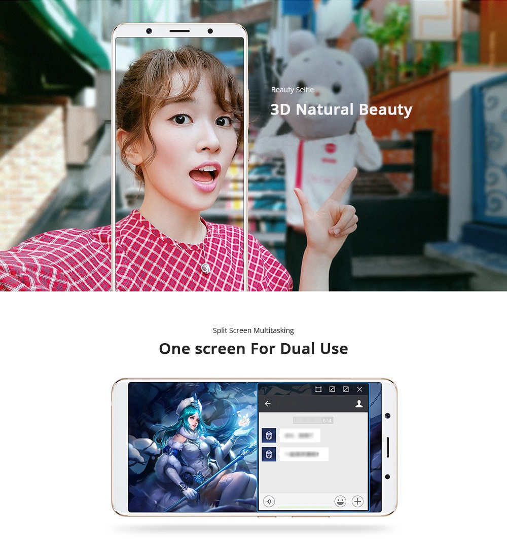 [HK Stock][Official Global Version]Vivo X20 Plus 6.43 Inch Smartphone Snapdragon 660 4GB 64GB 12.0MP+5.0MP Dual Rear Cameras Android 7.1.1 - Gold