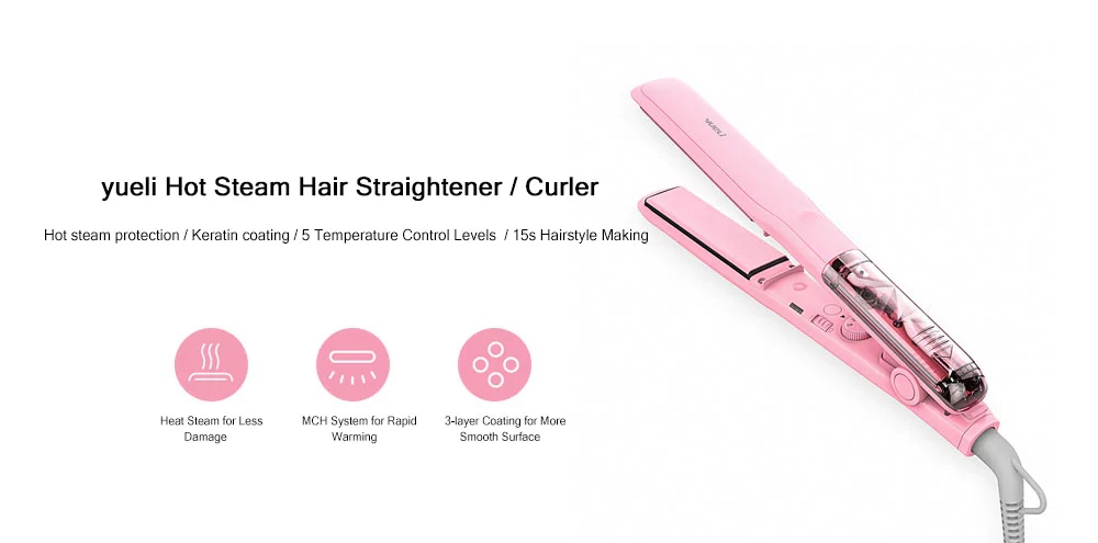 xiaomi yueli hair straightener