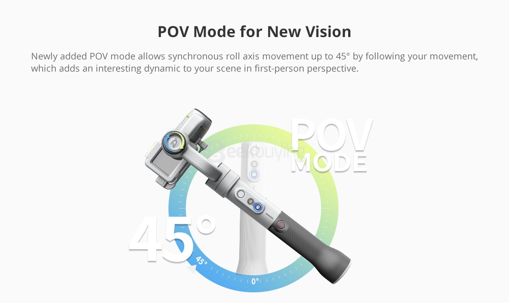 Zhiyun EVO 2 Waterproof 3-Axis Brushless Handheld Gimbal Stabilizer for Gopro Action Camera