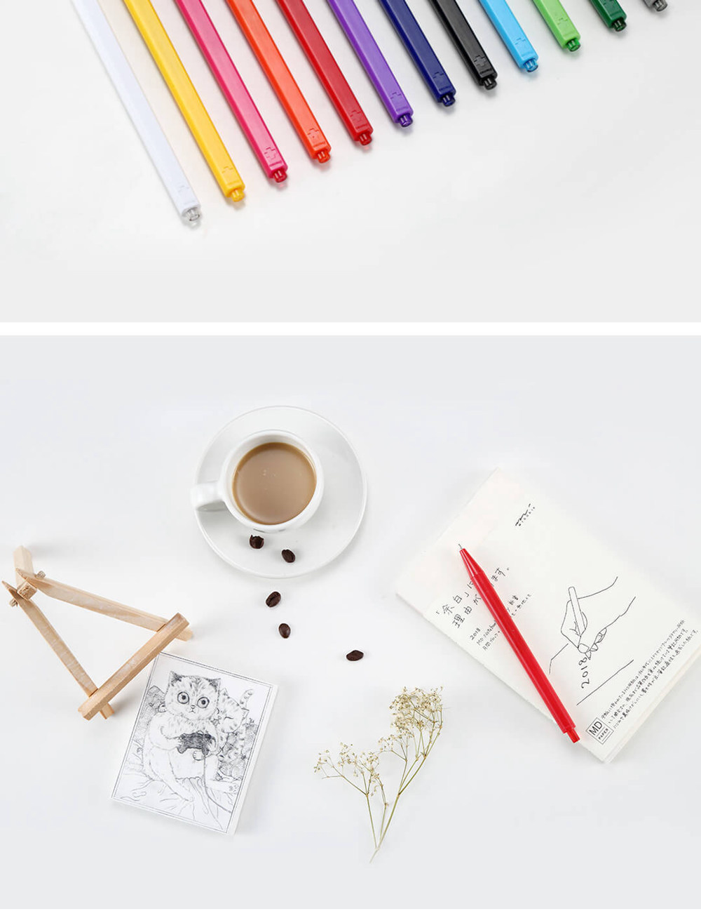 12PCS Xiaomi Radical Gel Pen Swiss Seiko Prevents Ink Leakage