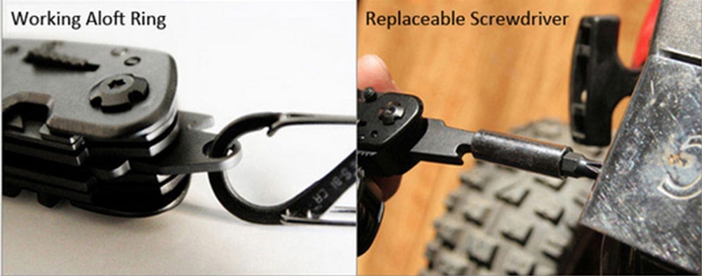 Ganzo G301-B Exquisite Multi Tool Pliers Auto Lock Design With Screwdriver Kit Rescue Tools For Outdoor Camping Hiking - Black