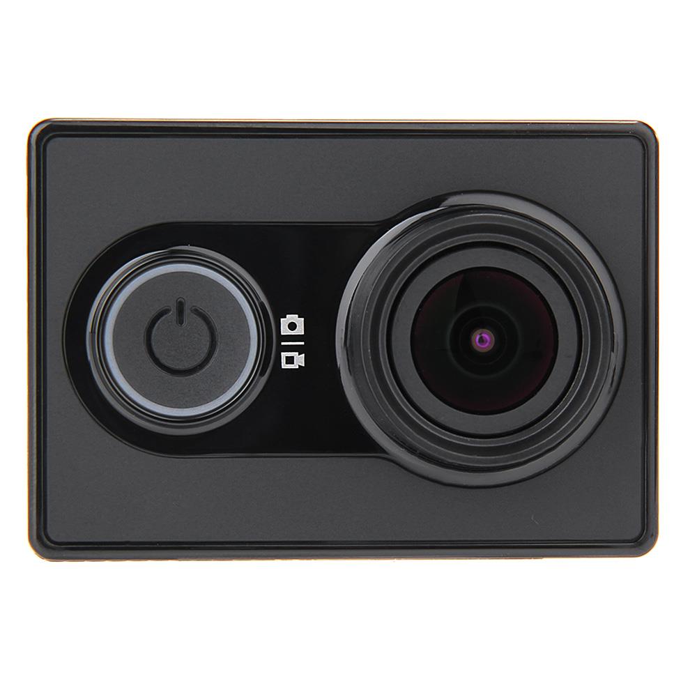 [HK Stock][Official E.U. Edition] Xiaomi Yi Action Camera With Waterproof Case Set Sports Camera WiFi BT4.0 16MP Sony Sensor Ambarella A7LS 1080P HD Video Recording - Black
