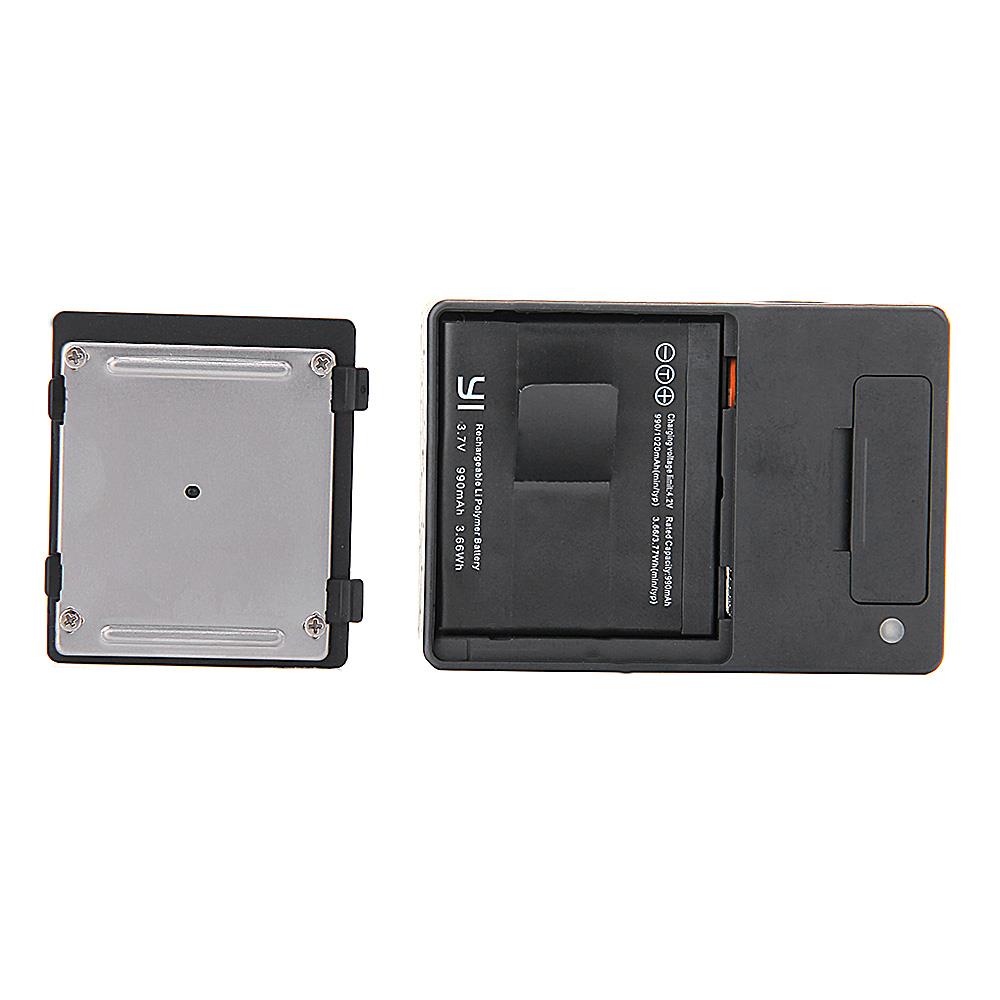 [HK Stock][Official E.U. Edition] Xiaomi Yi Action Camera With Waterproof Case Set Sports Camera WiFi BT4.0 16MP Sony Sensor Ambarella A7LS 1080P HD Video Recording - Black