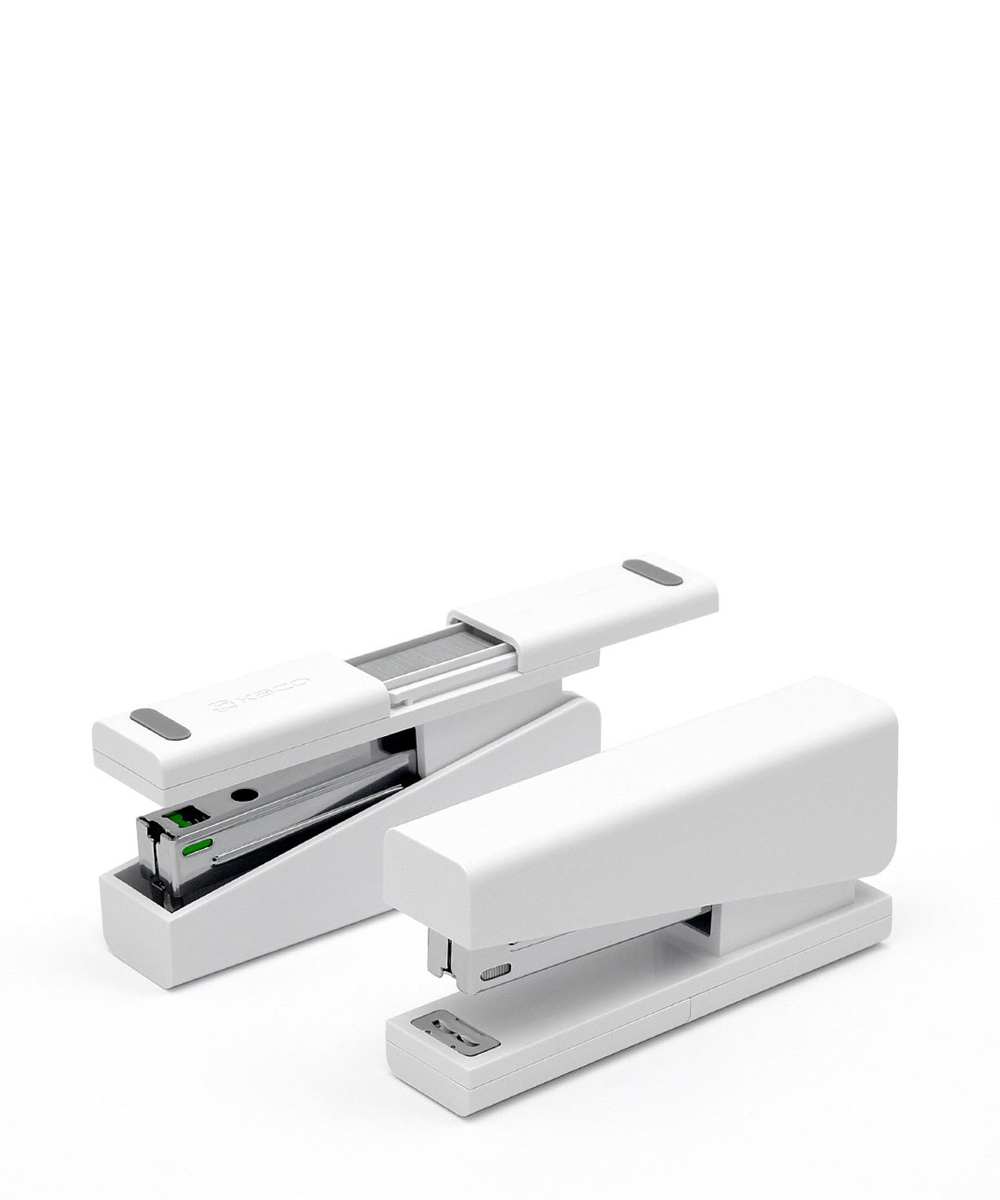 Xiaomi LEMO Stapler Bottom Stapler Nail Storage Interior Design Stapler Nail Remaining Quantity Reminder - White