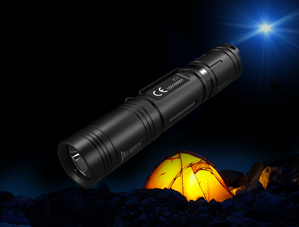 Wuben L50 Torch Outdoor Camping LED Torch 1200 Lumens Hand Lamp