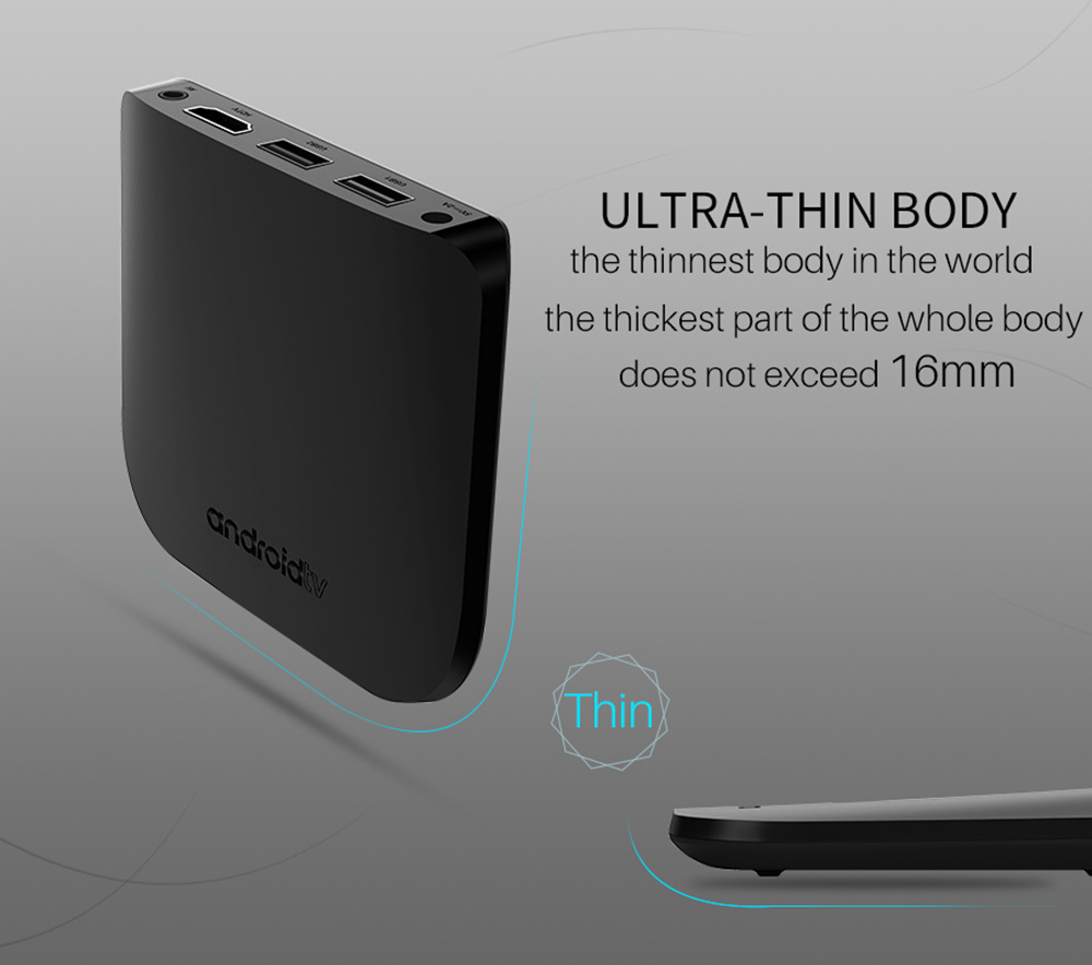 M8S PLUS W Amlogic S905W Android 7.1 2GB/16GB 4K TV BOX
