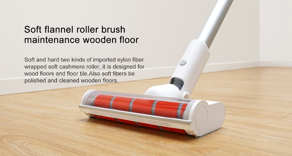 Xiaomi Roidmi F8 Smart Vacuum Cleaner App Remote Control 2500mAH Lithium-ion Battery with LED Night Light for Home Car -