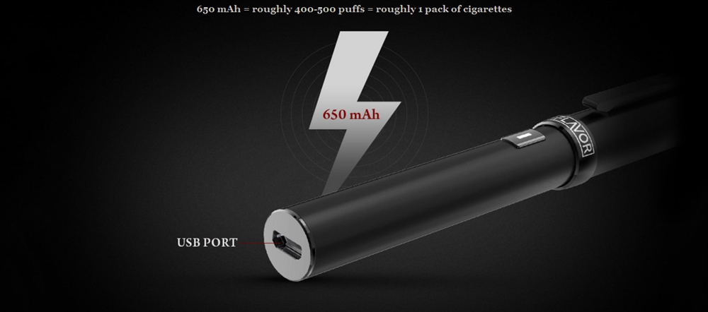 Electronic Cigarette Digiflavor Upen Starter Kit 1.5ml 650mAh -Red