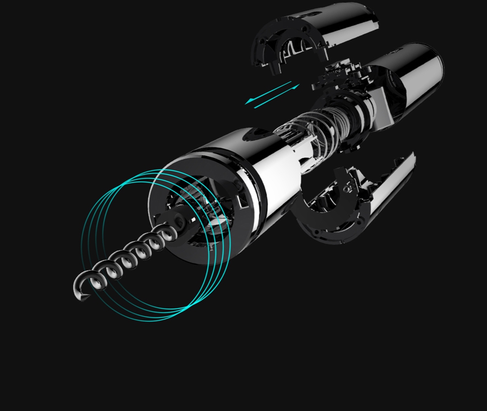 Xiaomi HuoHou Wine Electric Bottle Opener Black