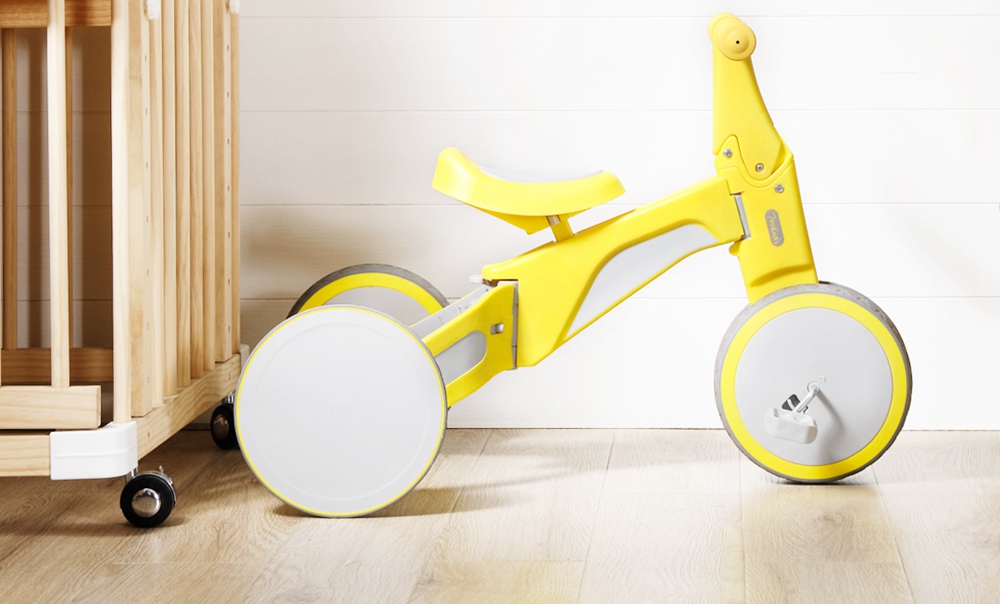 Xiaomi Mijia 700Kids Child Deformable Balance Car Tricycle 2 In 1 Riding And Sliding Dual Mode - Yellow
