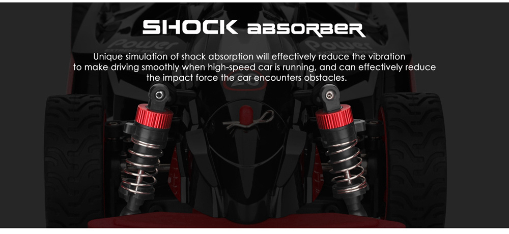 WLtoys 184012 1:18 2.4G 4WD Brushed High Speed Racing RC Car RTR