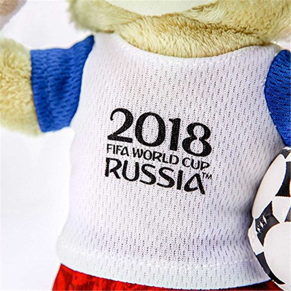 25cm Creative Cartoon Football Wolf Plush Doll Toy - MULTI