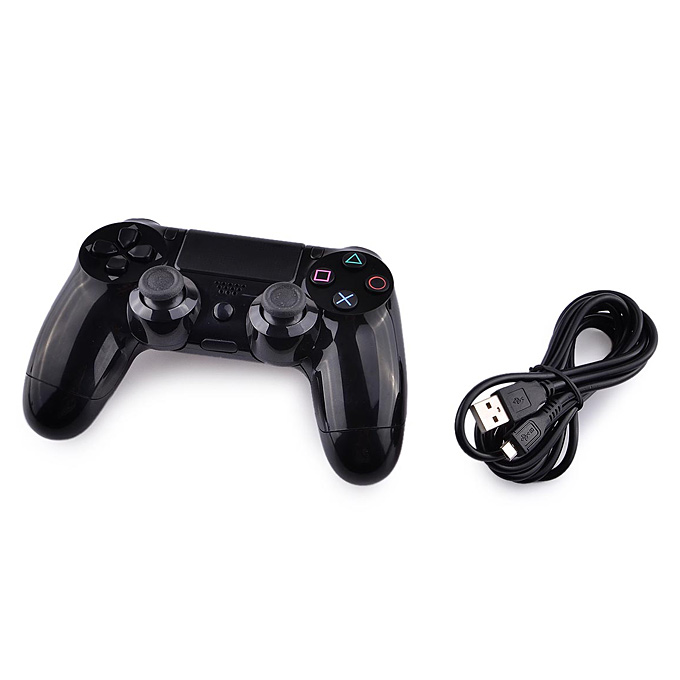 [HK Stock]PS4 USB Wired Gaming Controller With Analog Sticks for PC / Laptop / PlayStation 4 - Black