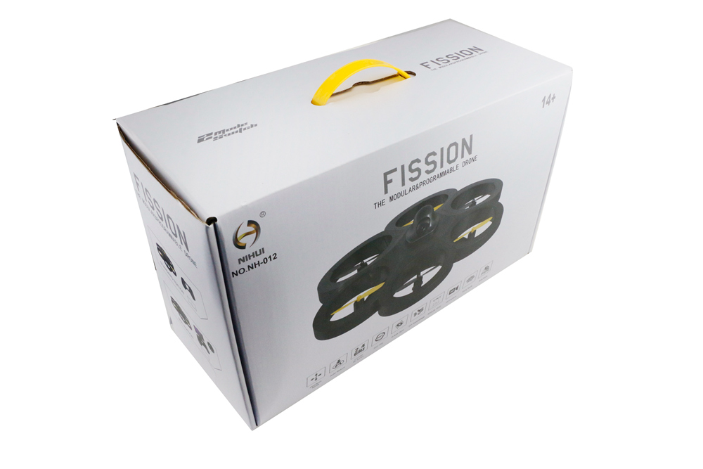 NIHUI NH-012 2.4G 6-Axis Gyro RC Quadcopter Land Sea Air 3-Mode Altitude Hold - RTF